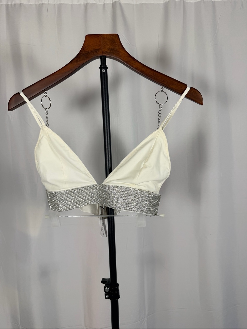 Bridal bathing suit top NWT